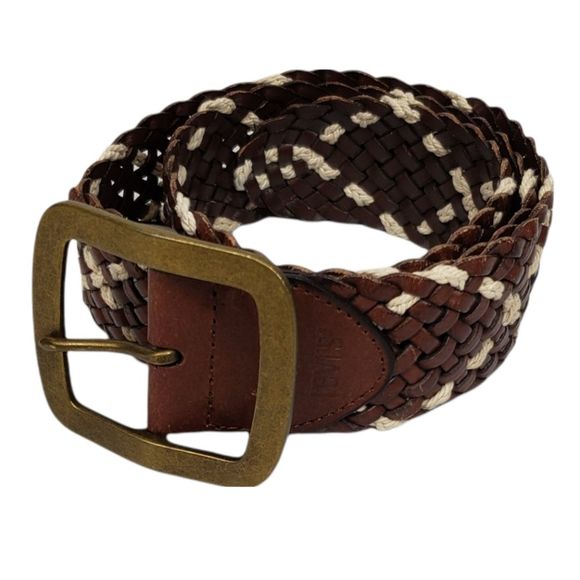 Levis Leather Cotton Belt Medium 